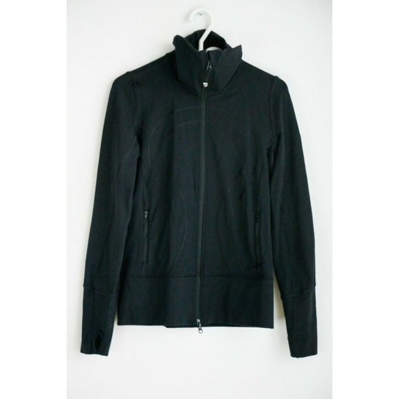lululemon athletica Jackets & Blazers - NWOT Lululemon Black Running Athleisure Jacket Women's 8
